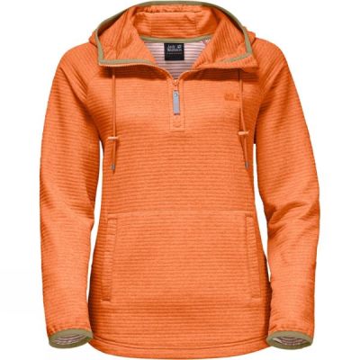 Sudadera Con Capucha Jack Wolfskin Tongari Mujer - Naranjas - Chile GDL750263